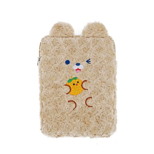 Ours pochette pour ordinateur portable 11 pouces, jolie sacoche coréenne, accessoire d'ordinateur domestique pour iPad, housse de protection