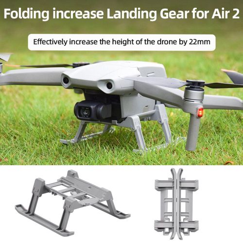 Kit D'hélice Pliable Pour Train D'atterrissage Dji Mavic Air 2 / Air 2s, Support De Protection Des Jambes Extensible-Générique