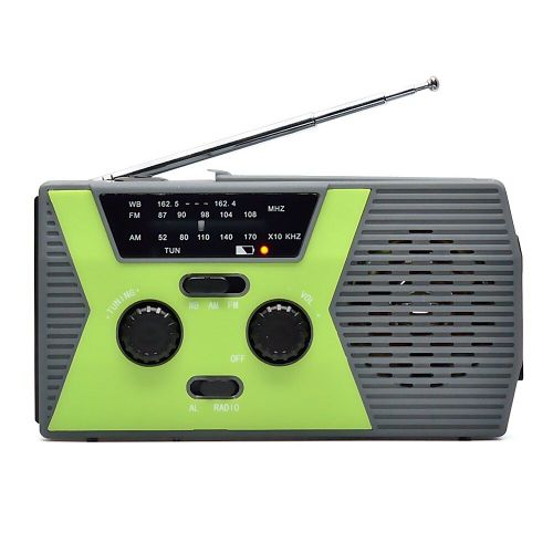 Chargeur D'urgence De Téléphone Usb, Manivelle Solaire, Radio Météo Portable Pour L'extérieur, Équipement De Camping, Outil De Survie 8