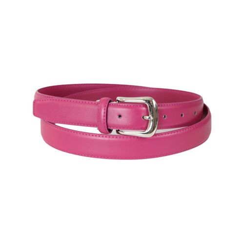 Ceinture En Cuir Rose Homme