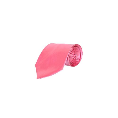 Cravate Satin Rose
