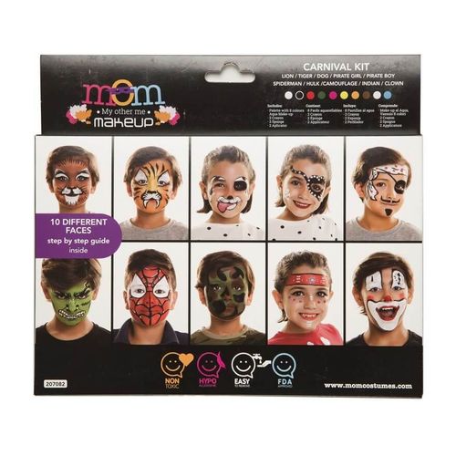 Kit De Maquillage Carnival Deluxe Pour Enfants