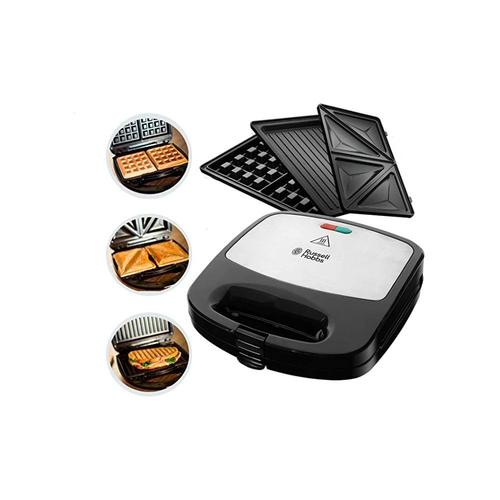 Russell Hobbs Fiesta 24540-56 3 in 1 - Grille-sandwich / gaufrier / grill - 750 Watt