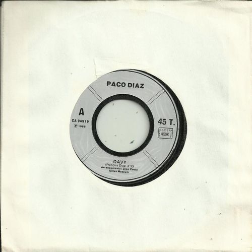 Paco Diaz : Davy (François Diaz) 3'33 / Davy (Version Guitare) 3'33