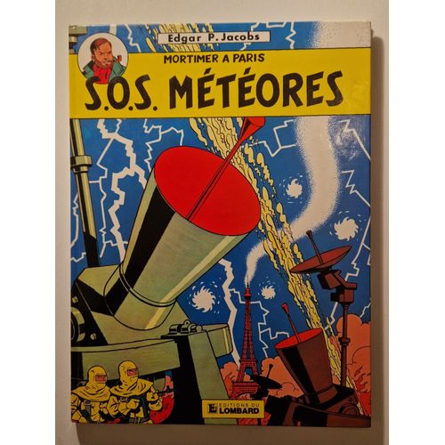 Bd Sos Météores, Edgar P Jacobs, Ed 1982