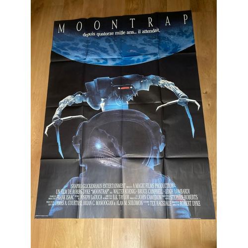 Affiche De Cinéma- Moontrap - Science Fiction 1989 - 120 X 160 Cm -Bruce Campbell