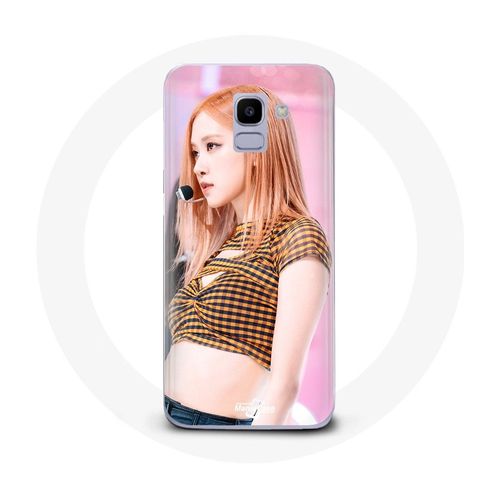 Coque Pour Samsung Galaxy A6 2018 Blackpink Born Pink Affiche Teaser Rosé Shut Down Fancam