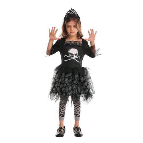 Déguisement Pirate Tête De Mort Fille