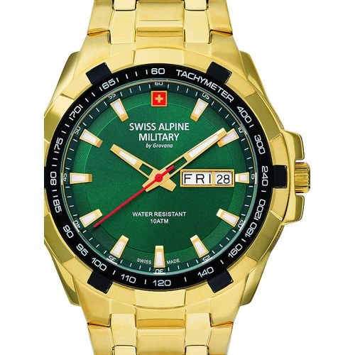 Mens Watch Swiss Military 7043.1114, Quartz, 42mm, 10atm