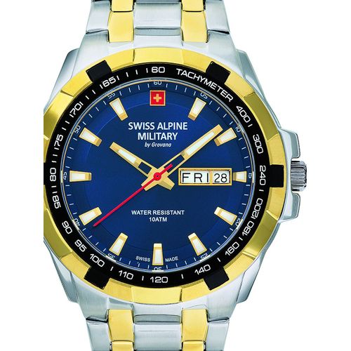 Mens Watch Swiss Military 7043.1145, Quartz, 42mm, 10atm