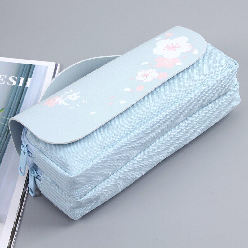 Lapin Violet - Sac  Crayons Sakura En Cuir Pu, tui  Stylo... - 3