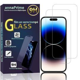 Protecteur d'écran en verre trempé de qualité supérieure pour Apple iPhone  14 Pro, Transparent, Apple iPhone 14 Pro
