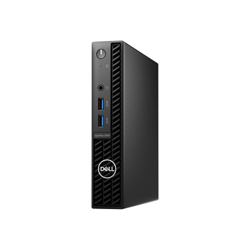 Dell OptiPlex 3000 - Core i3 I3-12100T 2.2 GHz 8 Go RAM 256 Go Noir