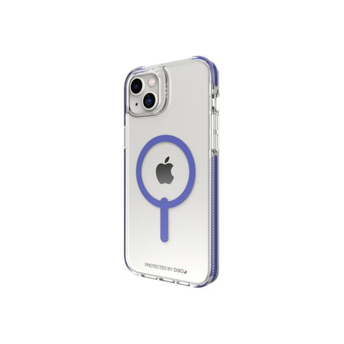 Gear4 Santa Cruz Snap - Coque De Protection Pour Téléphone Portable - Compatibilité Avec Magsafe - D3o - Pervenche - Pour Apple Iphone 14 Plus