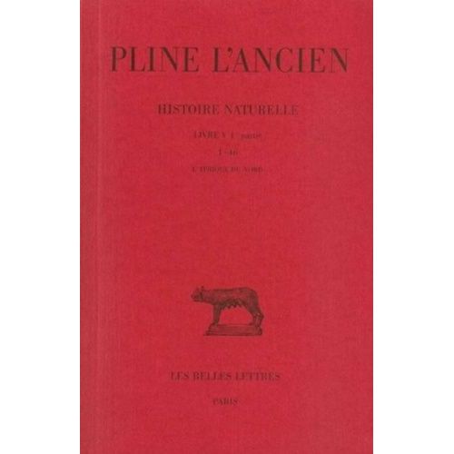 Histoire Naturelle - Livre V, 1re Partie 1-46, L'afrique Du Nord