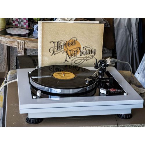 THORENS TD 165, bras THORENS TP11, cellule AUDIO TECHNICA VM95E