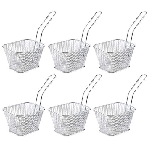Panier De Présentation À Frites (Lot De 6)