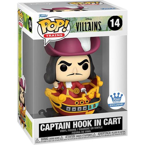 Figurine Funko Pop - Disney Villains N°14 - Capitaine Crochet Train (65092)