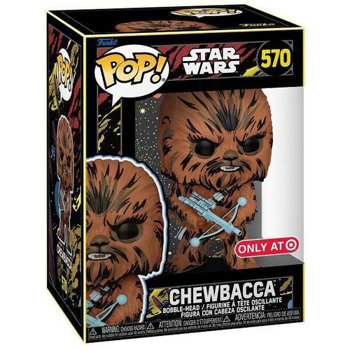 Figurine Funko Pop - Star Wars Retro Series N°570 - Chewbacca (66622)