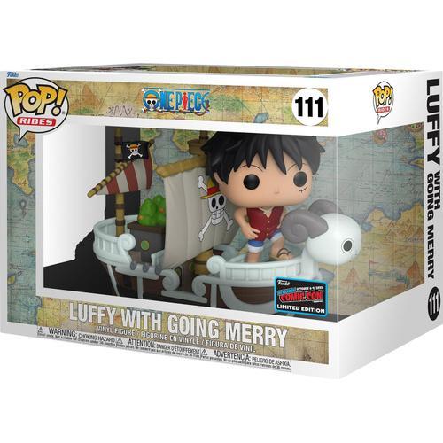 Figurine Funko Pop - One Piece N°111 - Luffy Avec Vogue Merry (65238)