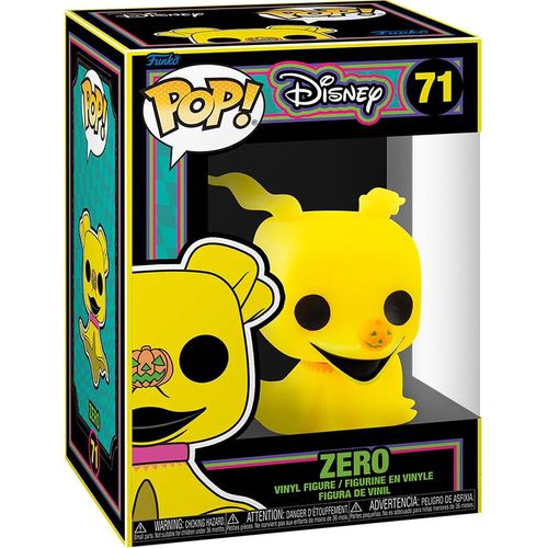 Funko Pop! Disney: The Nightmare Before Christmas: Zero (Blacklight) [] Vinyl