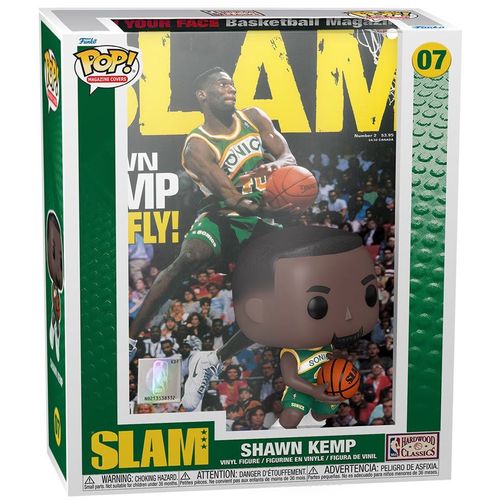 Funko Pop! Nba Cover: Slam- Shawn Kemp [Collectables] Vinyl Figure