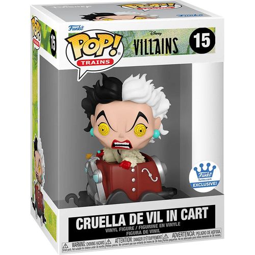 Figurine Funko Pop - Disney Villains N°15 - Cruella D'enfer Train (65093)
