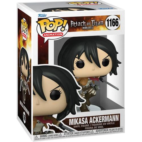 Figurine Attaque Des Titans - Mikasa Ackerman Pop 10cm
