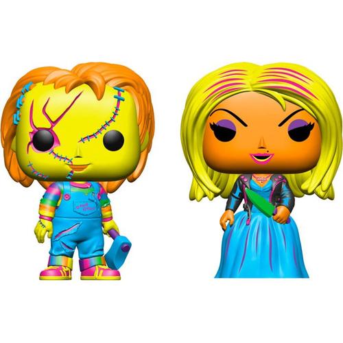 Figurine Funko Pop - Chucky - Tiffany Et Chucky Blacklight (67714)