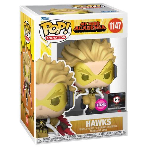 Figurine Funko Pop - My Hero Academia N°1147 - Hawks - Flocked (58798)