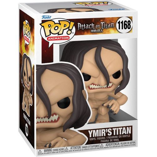 Figurine Funko Pop - L'attaque Des Titans (Snk) N°1168 - Ymir En Titan (57982)