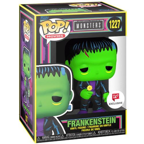 Figurine Funko Pop - Universal Monsters N°1227 - Frankenstein Avec Fleur Blacklight (64886)