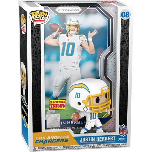 Figurine Funko Pop - Nfl N°08 - Justin Herbert - Trading Card (60825)