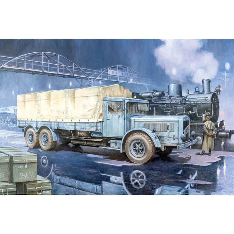 Maquette Camion Militaire : Vomag 8 Lr Lkw Wwii-Roden