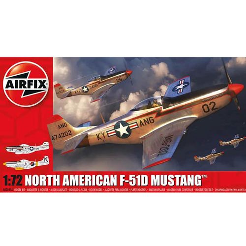 Maquette Avion : North American F-51d Mustang-Airfix