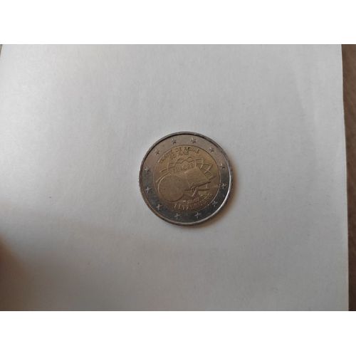 Pièce 2 Euros Luxembourg Commémorations Traité De Rome
