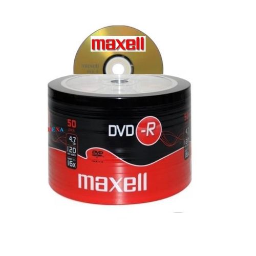50 DVD-R Maxell