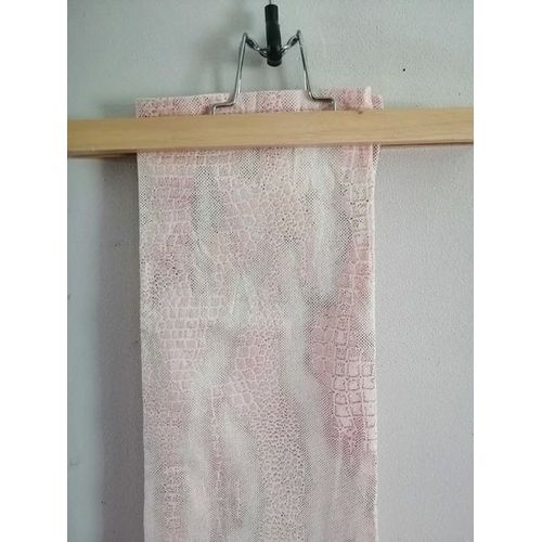 Pantalon Python Blanc Rose T42