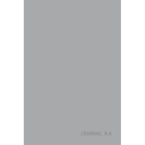 Journal 0.4: Minimalist Hardback Journal / Notebook - Middle Grey (The Greyscale Series)