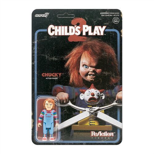 Super7 - Child's Play Reaction Figures Wave 2 - Evil Chucky (Blood Splatter) [Collectables] Action Figure, Figure, Collectible