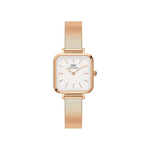 Montre Femme Daniel Wellington Quadro Studio En Acier Rose