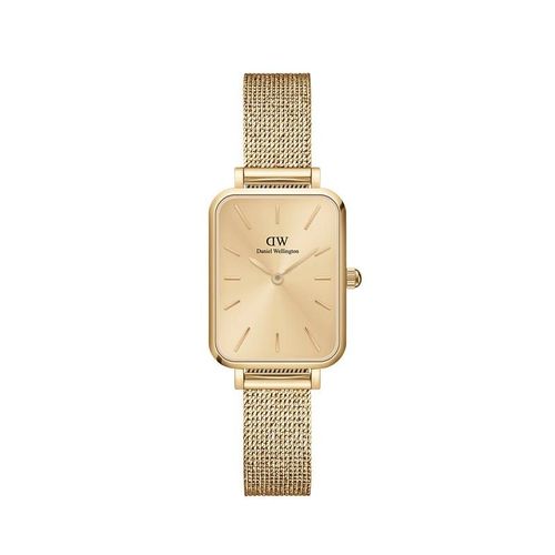 Montre Femme Daniel Wellington Quadro Unitone En Acier Doré