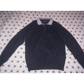 Polo Noir À Manches Longues Taille S Armand Thiery