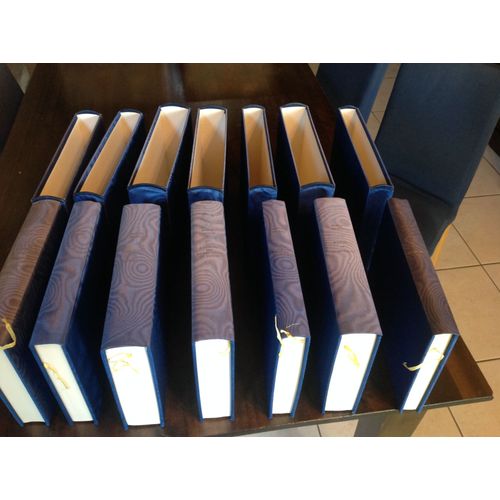 Marcel Proust A La Recherche Du Temps Perdu Rare Num Emboitages Illus. Grau Sala Plaisir Du Livre 1962 7 Volumes