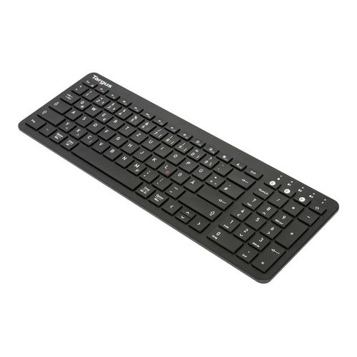 Targus - Clavier - antimicrobienne - sans fil - Bluetooth 5.1 - QWERTZ - Allemand - noir - B2B