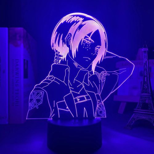 Lampe Led En Acrylique En 3d, Thème Ymir, Attaque Des Titans, Luminaire Décoratif D'intérieur, Cadeau Idéal Pour Une Chambre D'enfant, Drop Shipping
