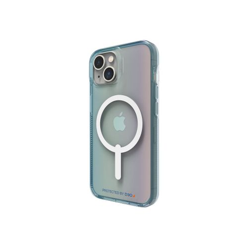 Gear4 Milan Snap - Coque De Protection Pour Téléphone Portable - Compatibilité Avec Magsafe - D3o Crystalex - Ombre D'aurore - Pour Apple Iphone 14