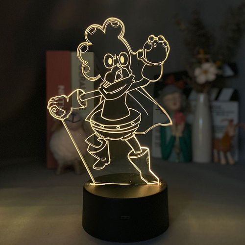 Lampe De Table Miniature Mineta En 3d Usb, Veilleuse, Thème My Hero Academia, Pour Salle De Contrôle, Téléphone Intelligent, Décor De Boîte De Nuit, Cadeau D'anniversaire