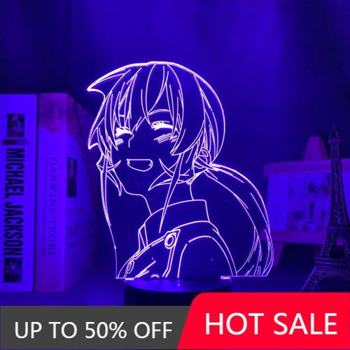 Lampe Led 3d Thème La Guerre Des Aliments Shokugeki No Soma, Luminaire Décoratif D'intérieur, Idéal Comme Cadeau D'anniversaire, Erina Nakiri