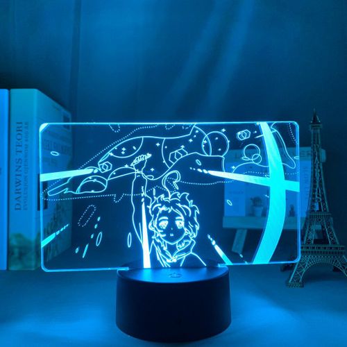 Lampe Led En 3d Thème Wonder Egg, Thème Ia Ohto, Luminaire Décoratif D'intérieur, Idéal Comme Cadeau D'anniversaire Pour Enfants